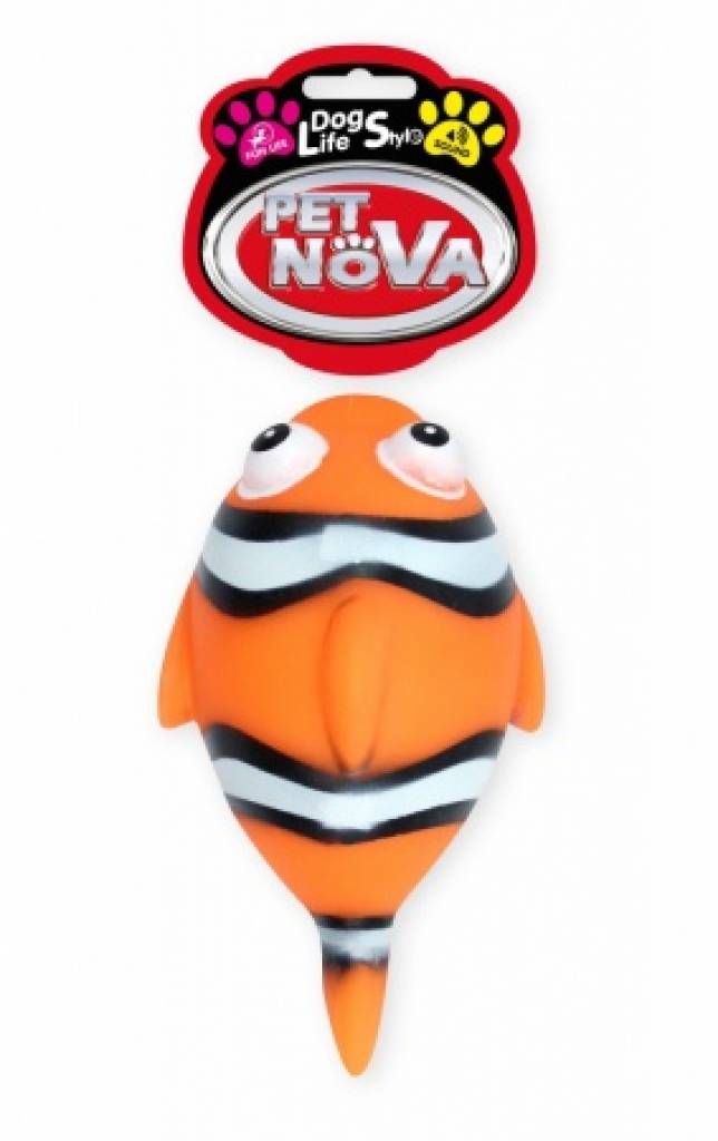 DOG LIFE STYLE Nemo Fisch, 13,5 cm, bunt